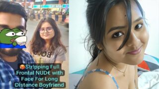 Girlfriend Stripping and Recording Herself