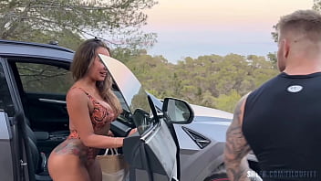 Met A Latina MILF In A Ibiza Beach And I HardFuck Her In My Lambo!- La Paisita