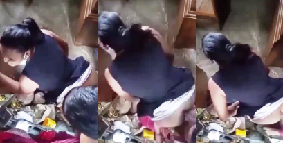 Tamil Cheater Aunty Fucking With Furniture Shop Owner Caught On CCTV Cam