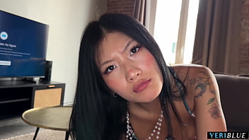 He caught his chinese step sister sending nudes! xnxx